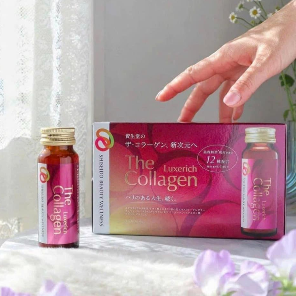 Nước Uống The Collagen Shiseido Luxerich 10 Chai x 50ml (3)