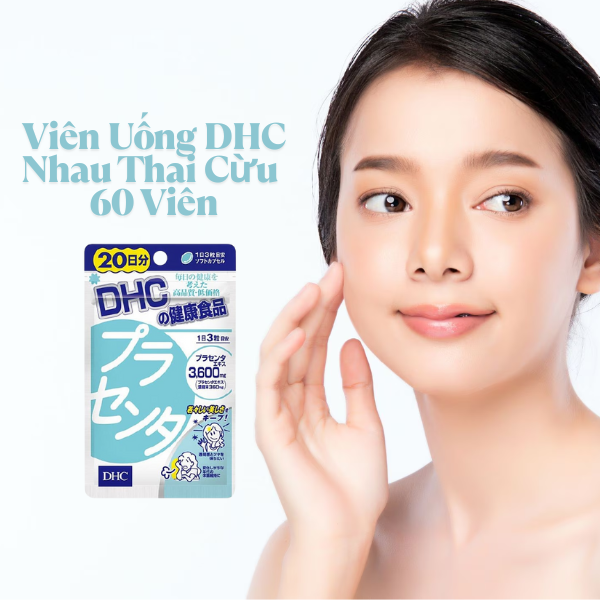 Viên Uống DHC Nhau Thai Cừu Làm Đẹp Da 60 Viên (2)